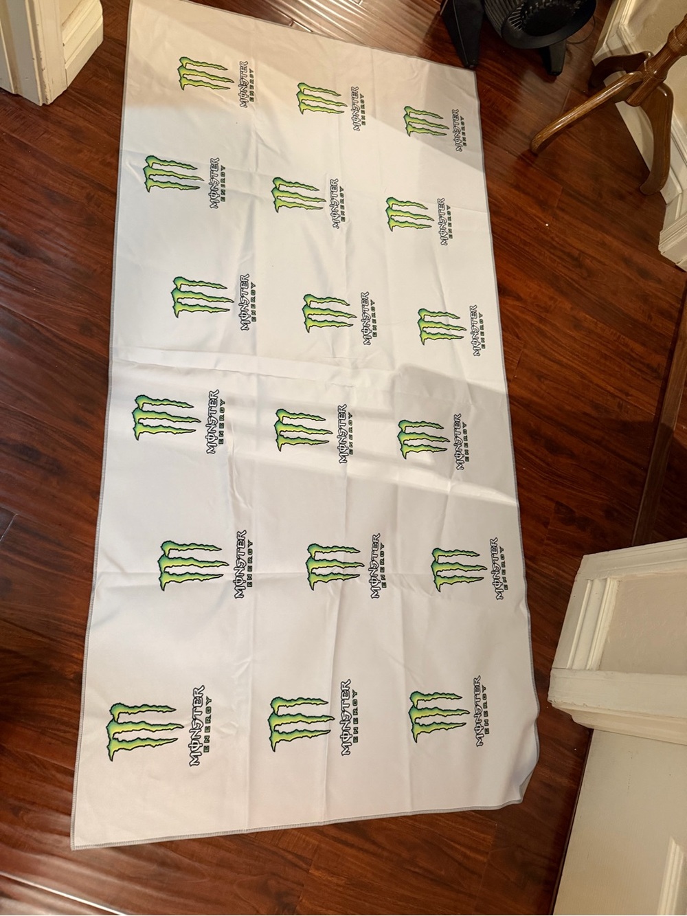 Monster Energy Logo Terry Throw towel